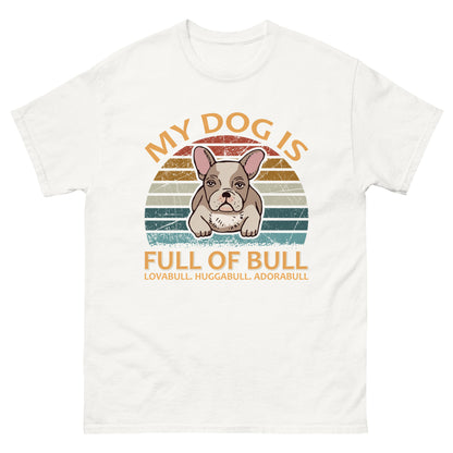 Мъжка класическа тениска FULL OF BULL