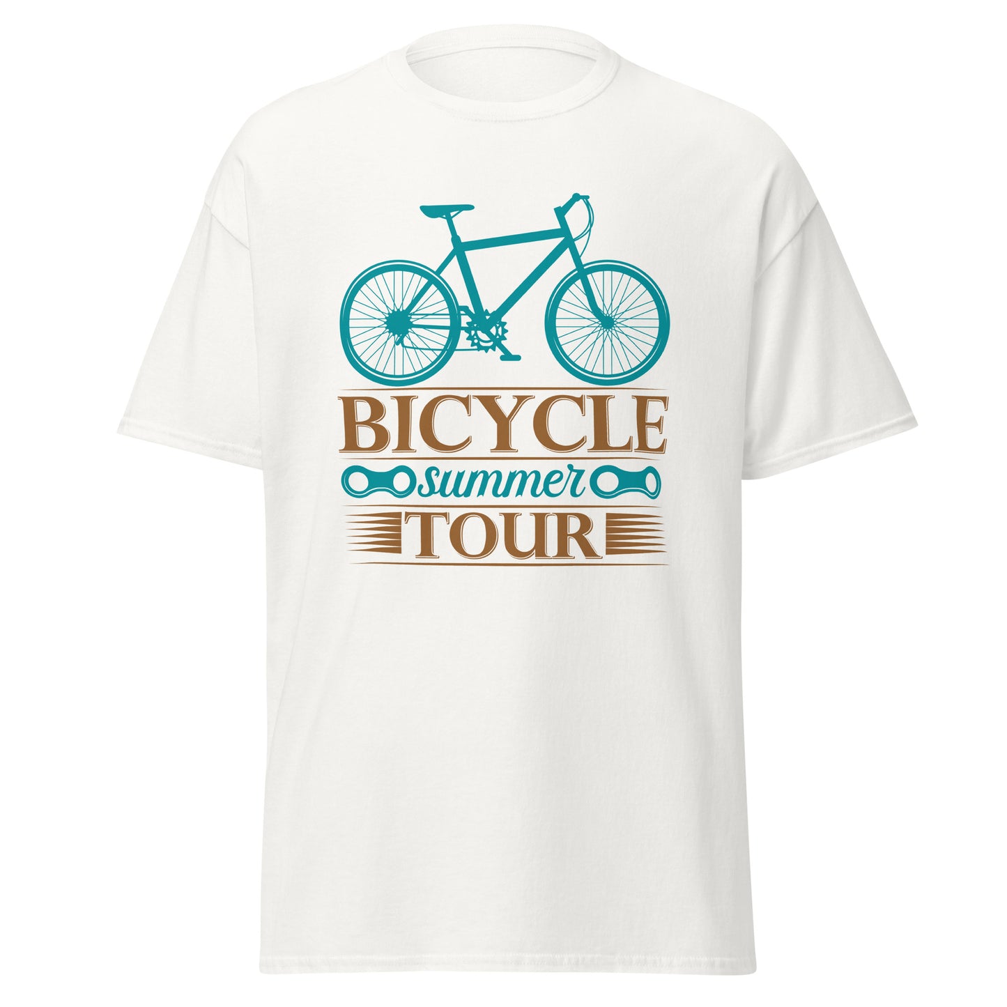 Camiseta clásica hombre BICYCLE SUMMER TOUR