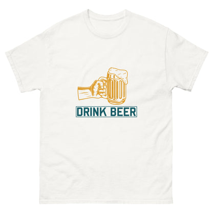 Мъжка класическа тениска DRINK BEER
