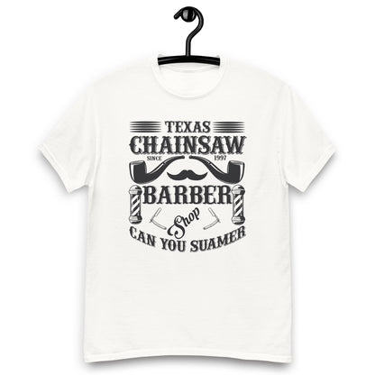 Мъжка класическа тениска TEXAS CHAINSAW BARBER