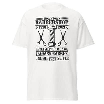Мъжка класическа тениска DOWNTOWN BARBERSHOP