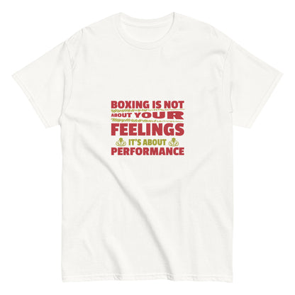 Мъжка класическа тениска БОКСЪТ Е ЗА ИЗПЪЛНЕНИЕТО