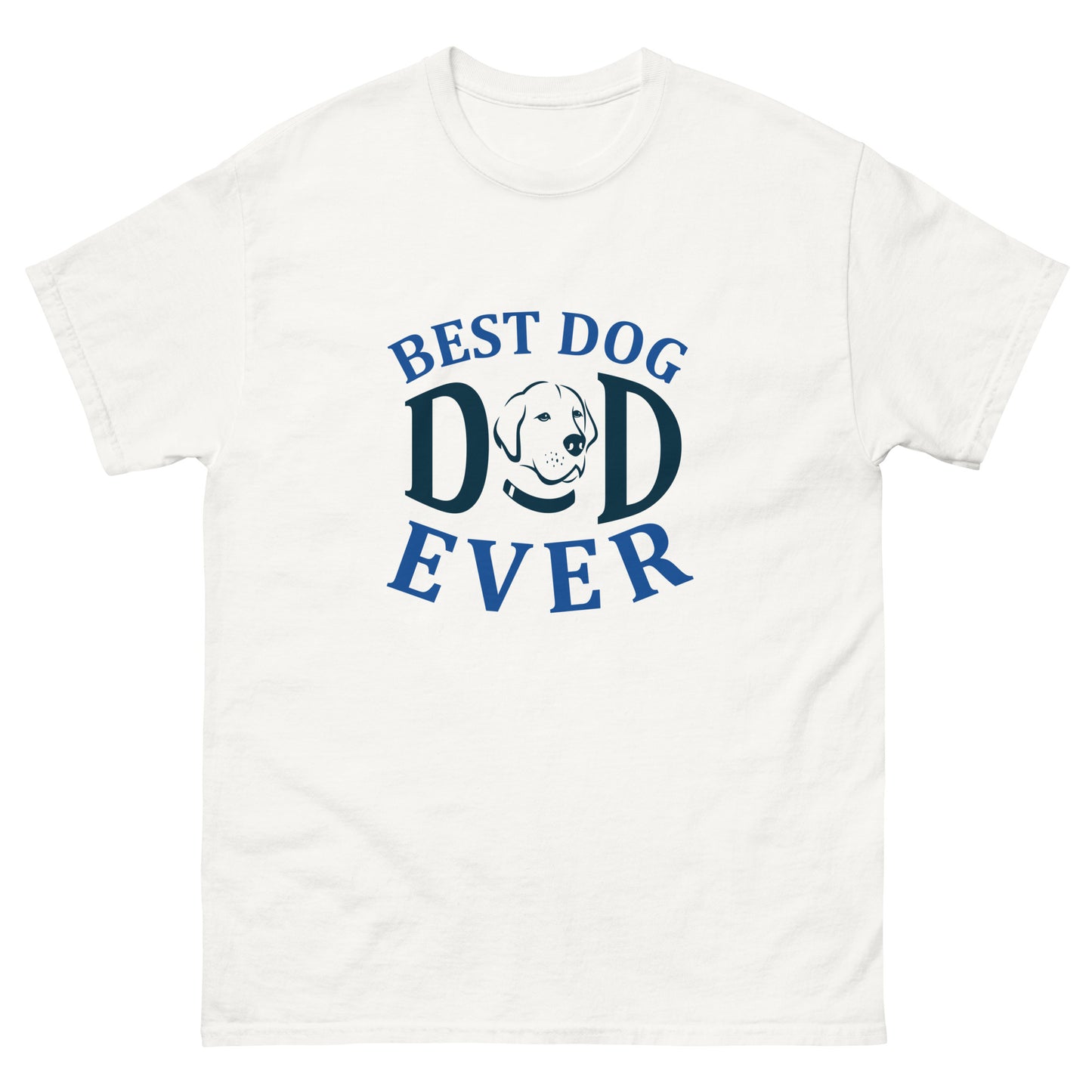 Camiseta clásica hombre DOG DAD EVER