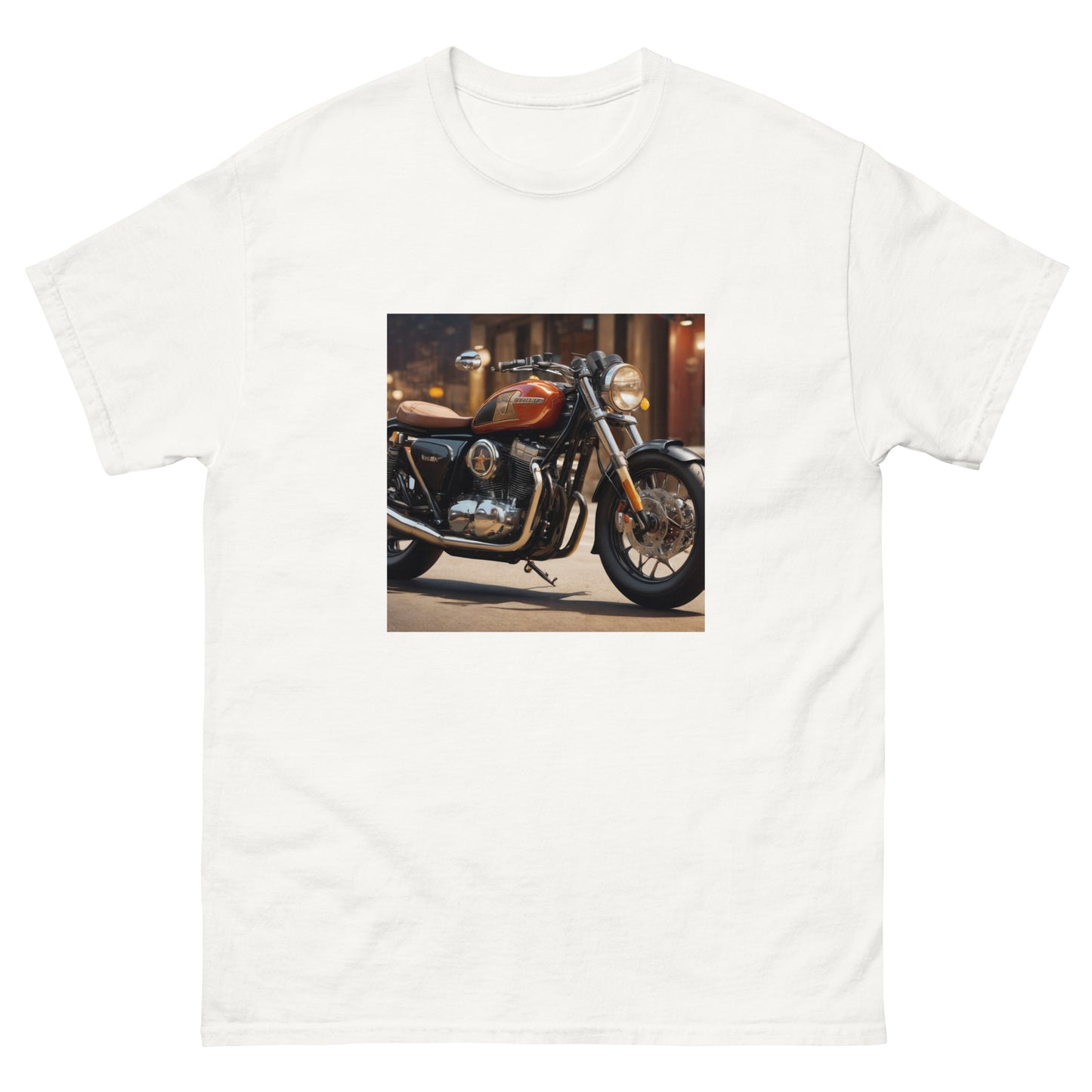 Camiseta clásica hombre MOTOCICLETA