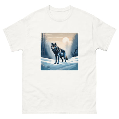 Мъжка класическа тениска SNOW WOLF