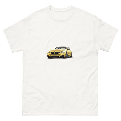 Мъжка класическа тениска YELLOW CAR