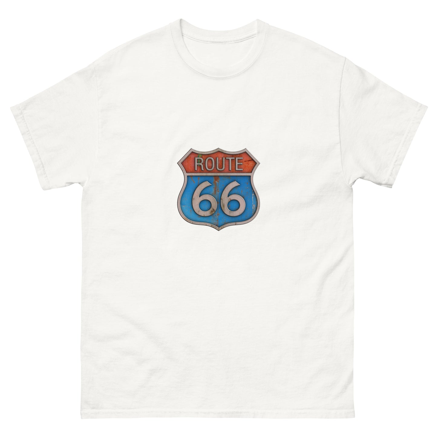 Men's classic tee ROUTE 66 COLOURFUL