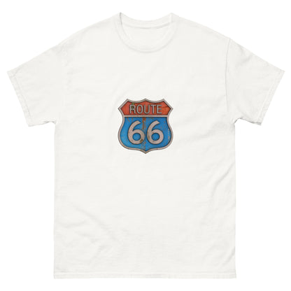 Мъжка класическа тениска ROUTE 66 COLORFUL