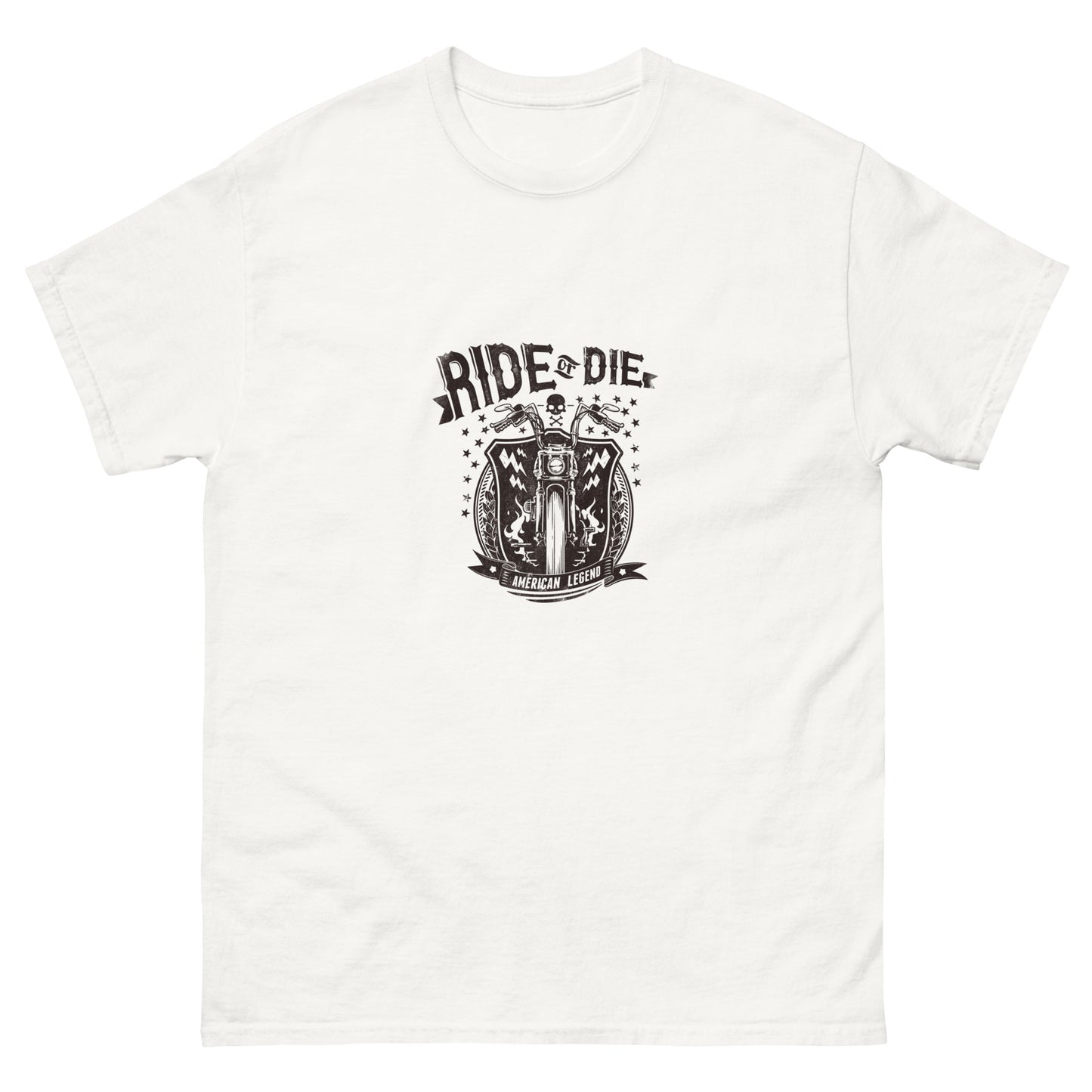 Camiseta clásica hombre RIDE OR DIE