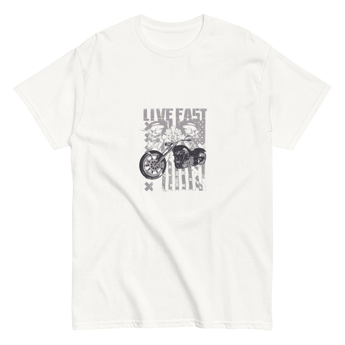 Camiseta clásica de hombre LIVE FAST