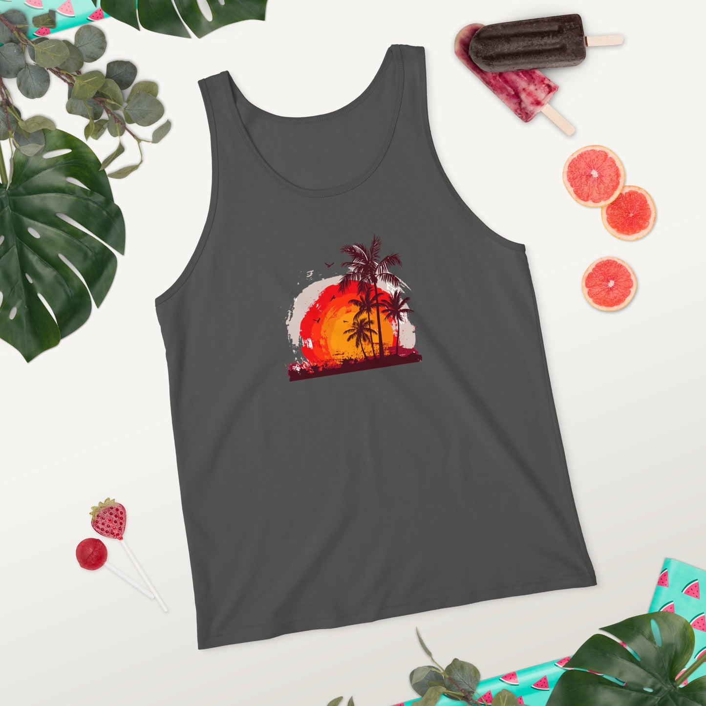 Men's Tank Top PALMS SUNSET