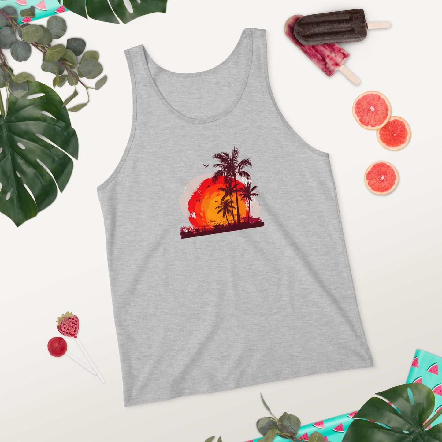 Men's Tank Top PALMS SUNSET