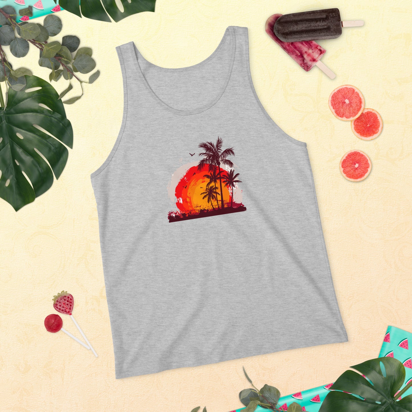 Men's Tank Top PALMS SUNSET