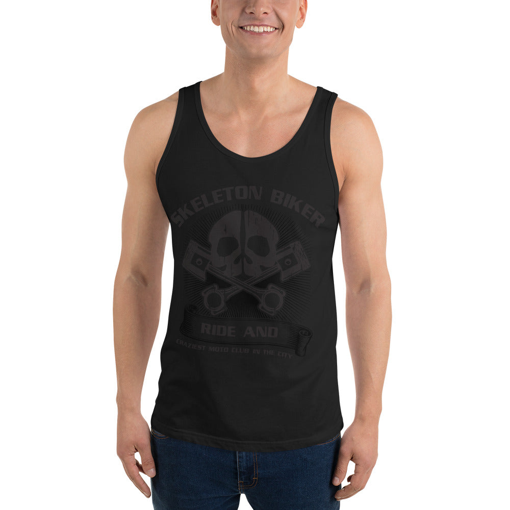 Men's Tank Top SKELETON BIKER