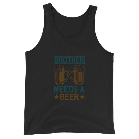 Men's Tank Top BROTER NEEDS A BEER