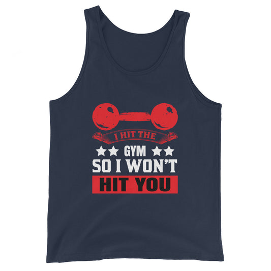 Men's Tank Top I HIT THE GYM