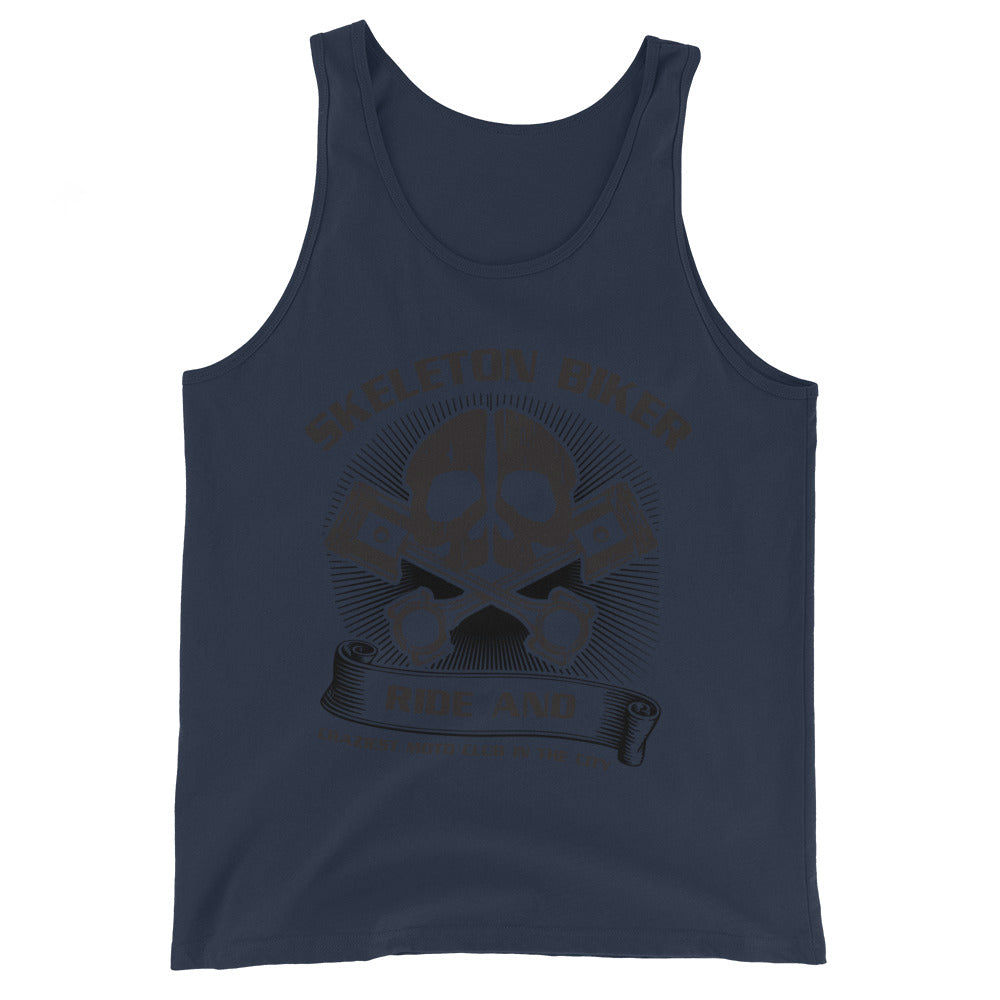 Men's Tank Top SKELETON BIKER