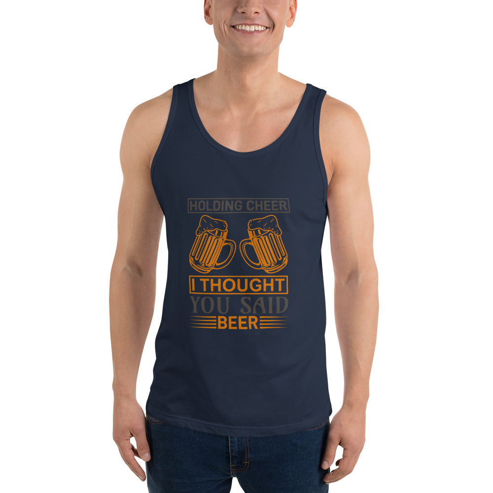 Camiseta de tirantes hombre PENSÉ QUE DIJISTE CERVEZA