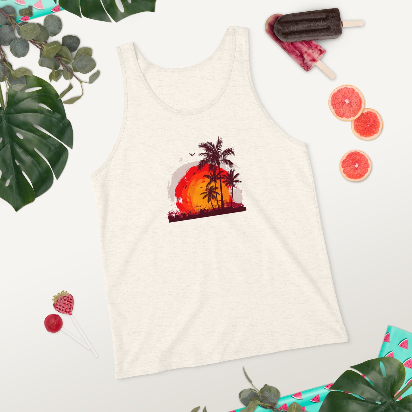 Men's Tank Top PALMS SUNSET