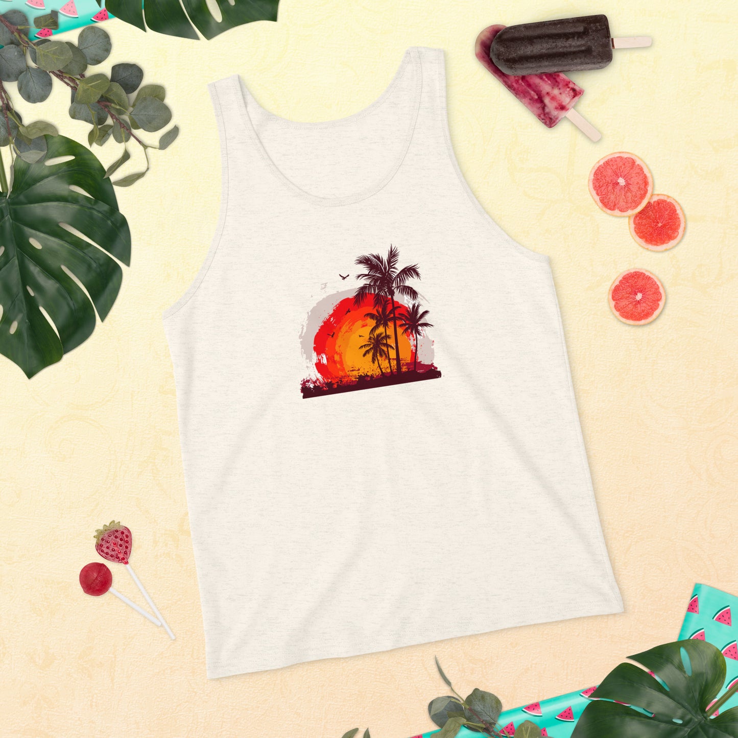 Men's Tank Top PALMS SUNSET