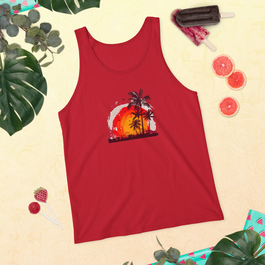 Men's Tank Top PALMS SUNSET