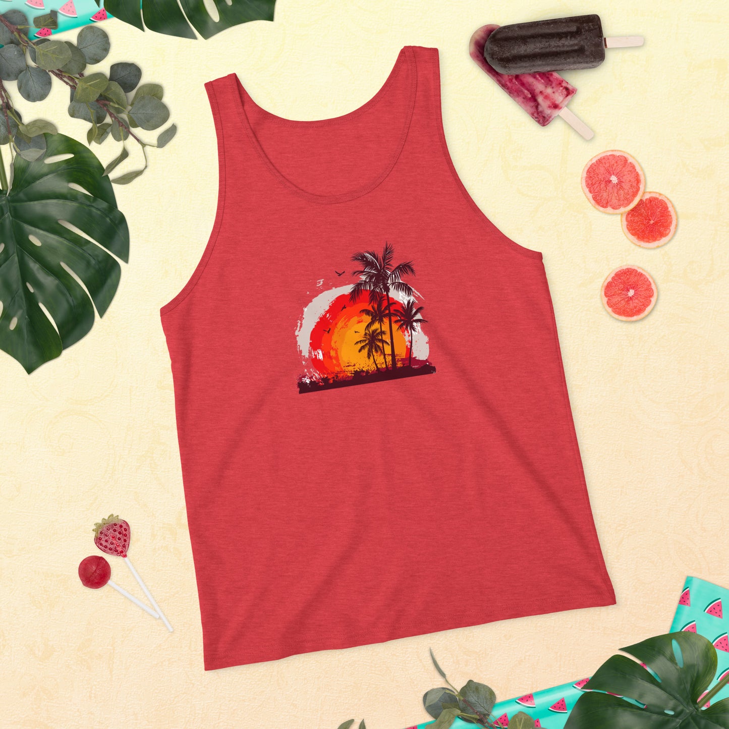 Men's Tank Top PALMS SUNSET