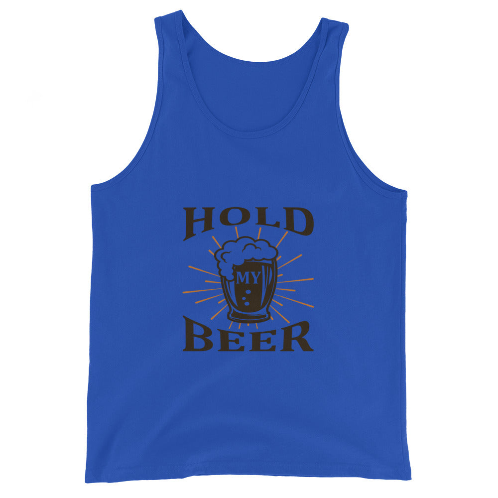 Camiseta de tirantes hombre HOLD MY CERVEZA