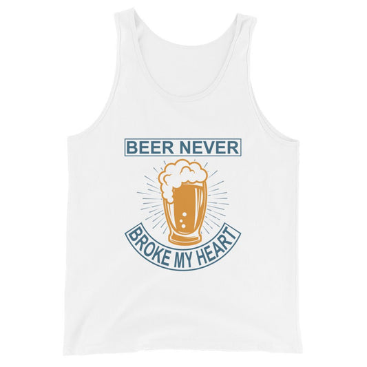 Camiseta de tirantes hombre LA CERVEZA NUNCA ME ROMPIÓ EL CORAZÓN