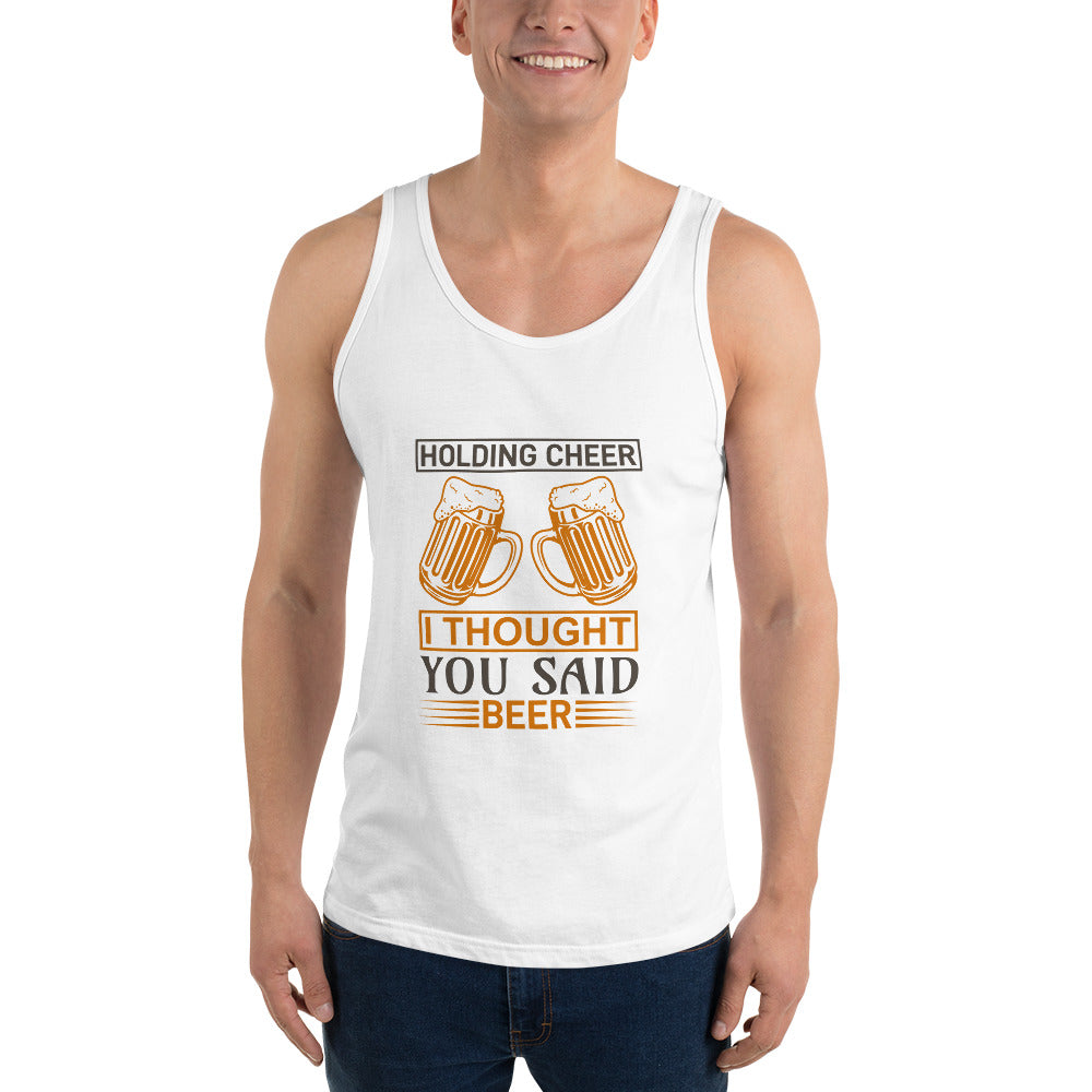 Men's Tank Top I THOUGHT YOU SAID BEER