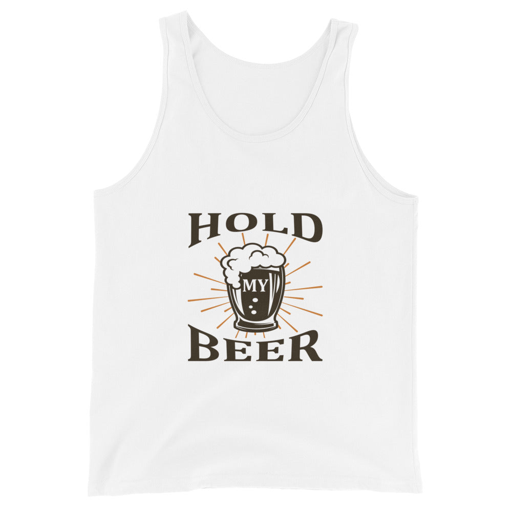 Camiseta de tirantes hombre HOLD MY CERVEZA