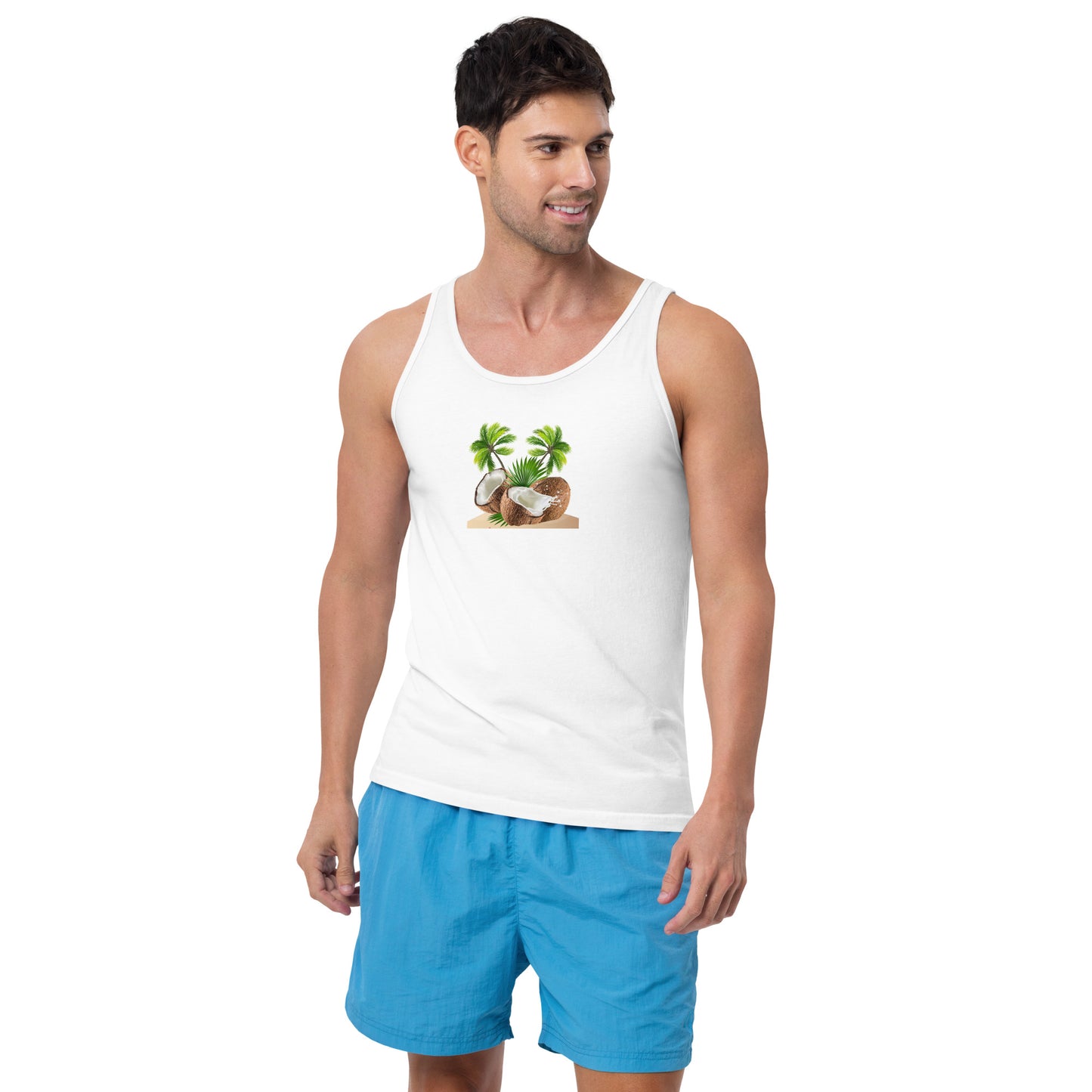 Men's Tank Top PALMS AND COCONUTS