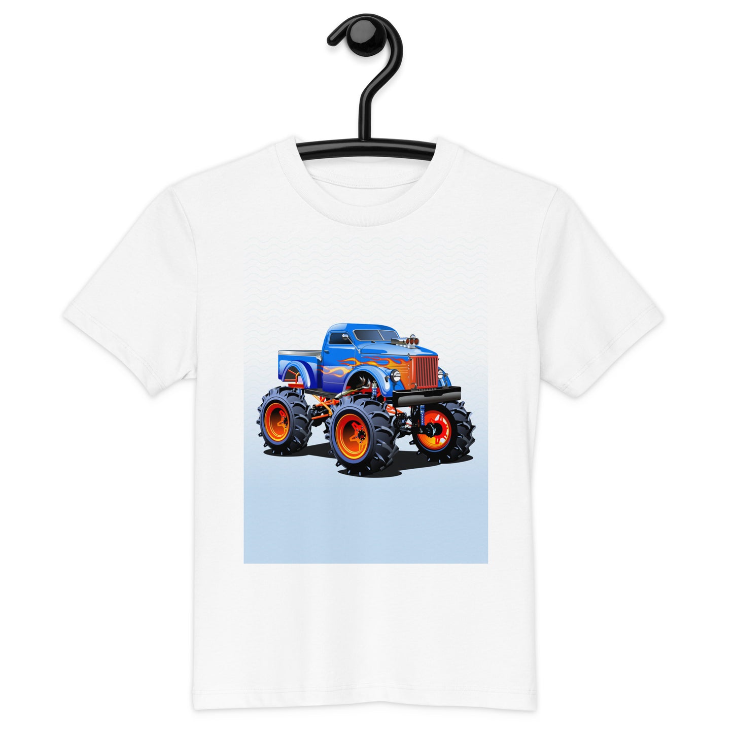 Organic cotton kids t-shirt MONSTER TRUCK