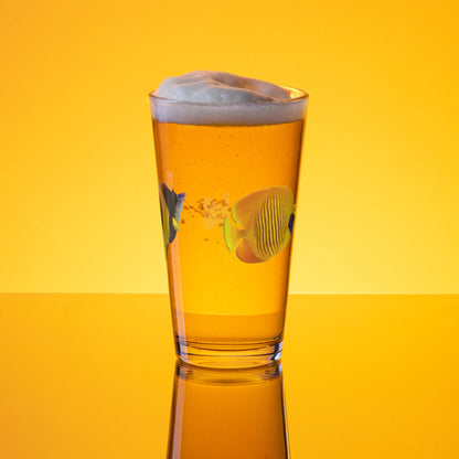 Shaker pint glass FISH