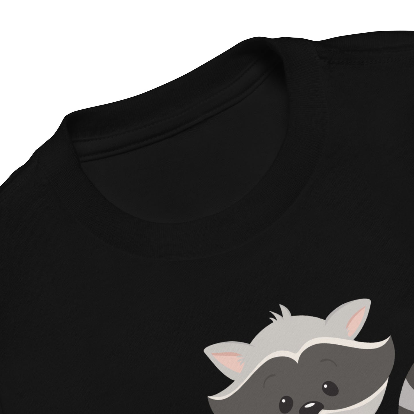 Camiseta de manga corta para niño RACCOON WAVING