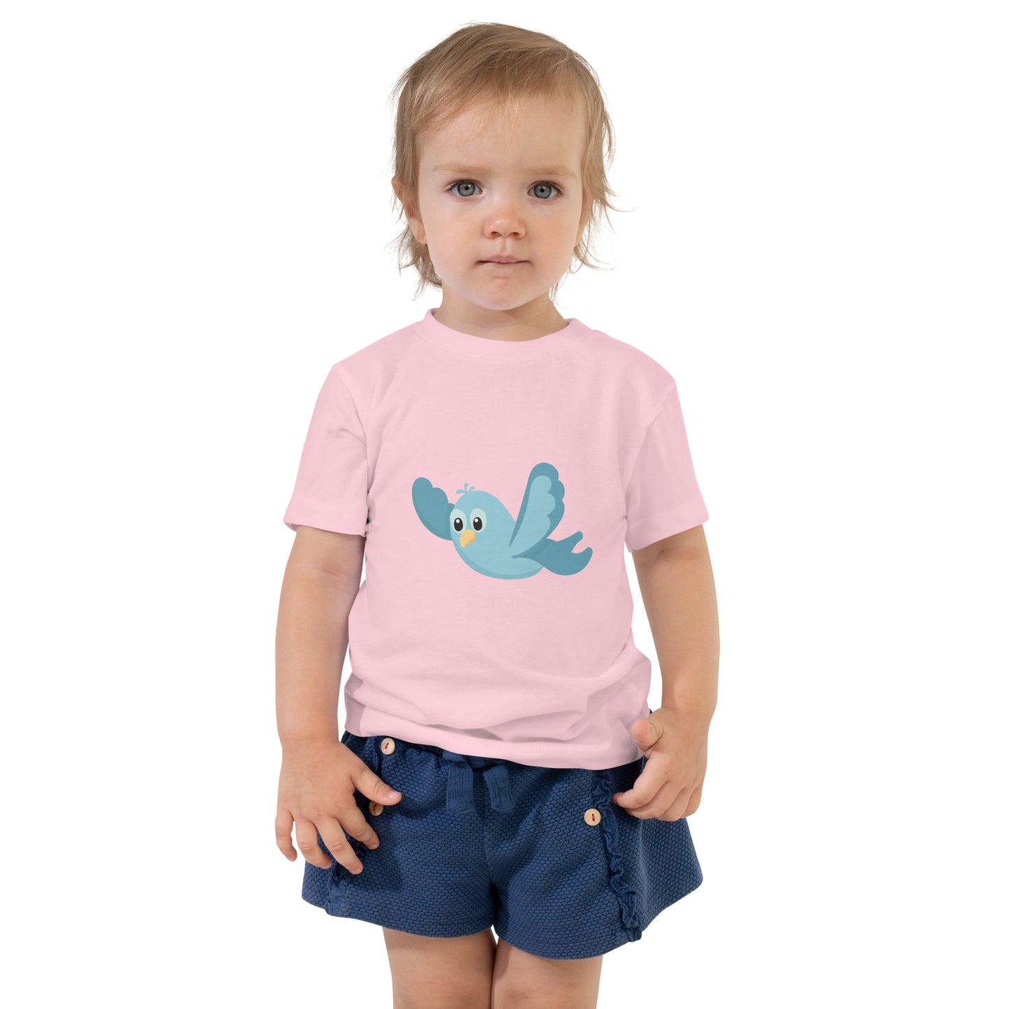 Camiseta de manga corta para niños pequeños BIRD