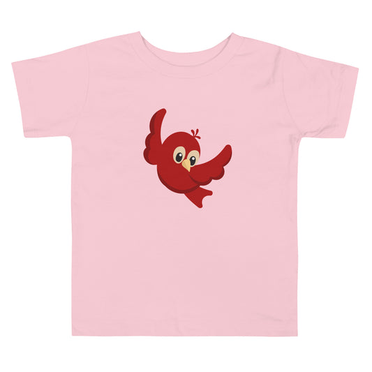 Camiseta de manga corta para niños pequeños BIRD FLY