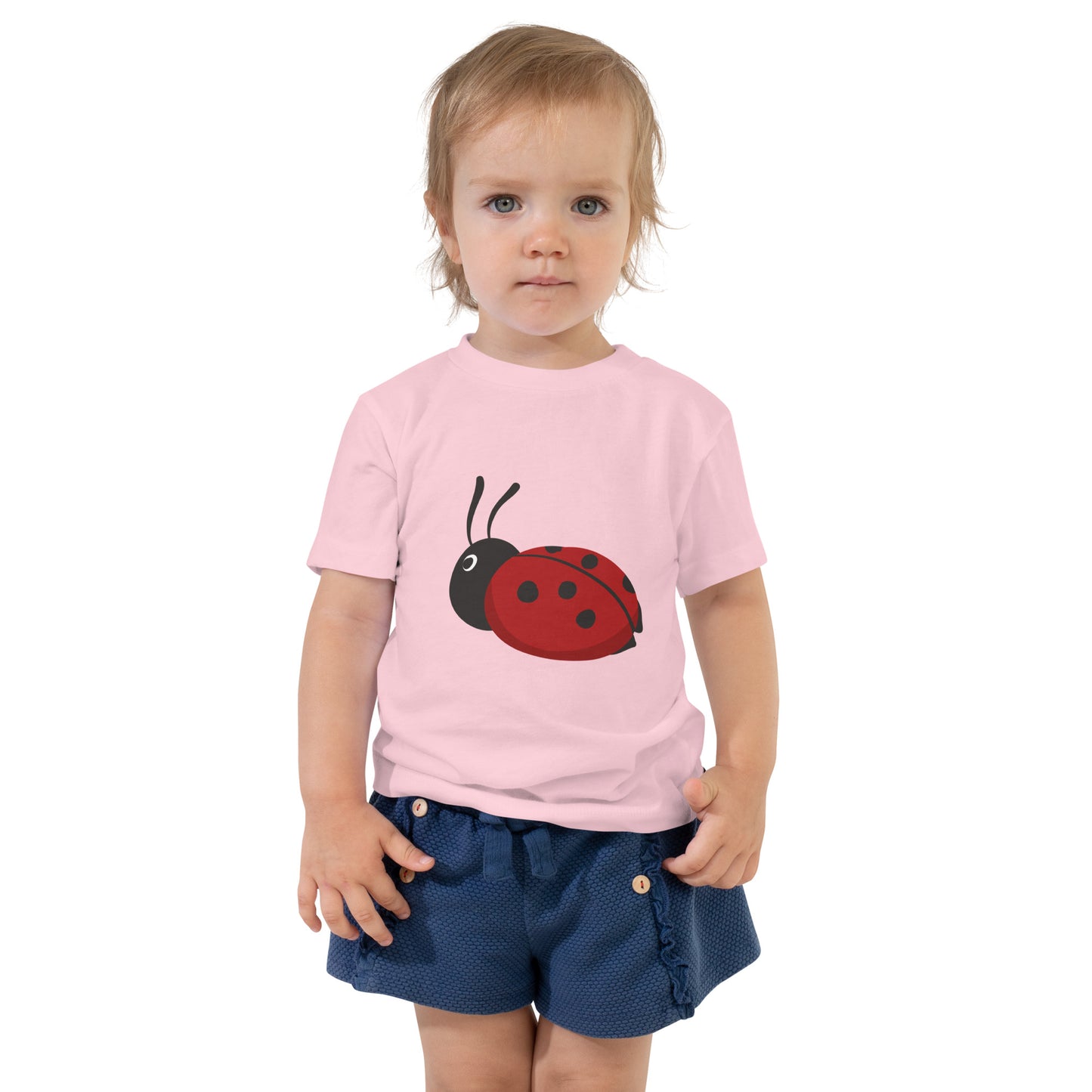 Camiseta de manga corta para niños pequeños LADYBUG