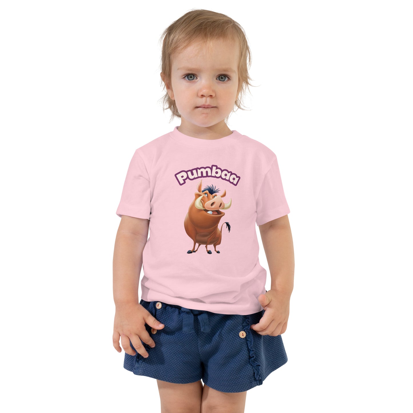 Camiseta de manga corta para niños pequeños PUMBAA