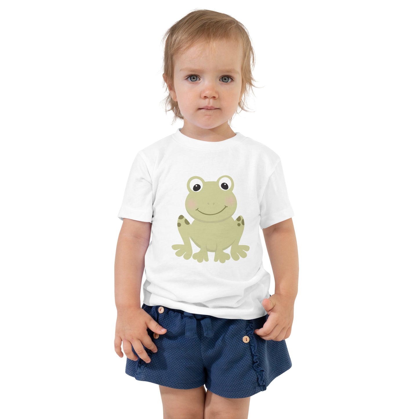 Camiseta de manga corta para niños pequeños FROG