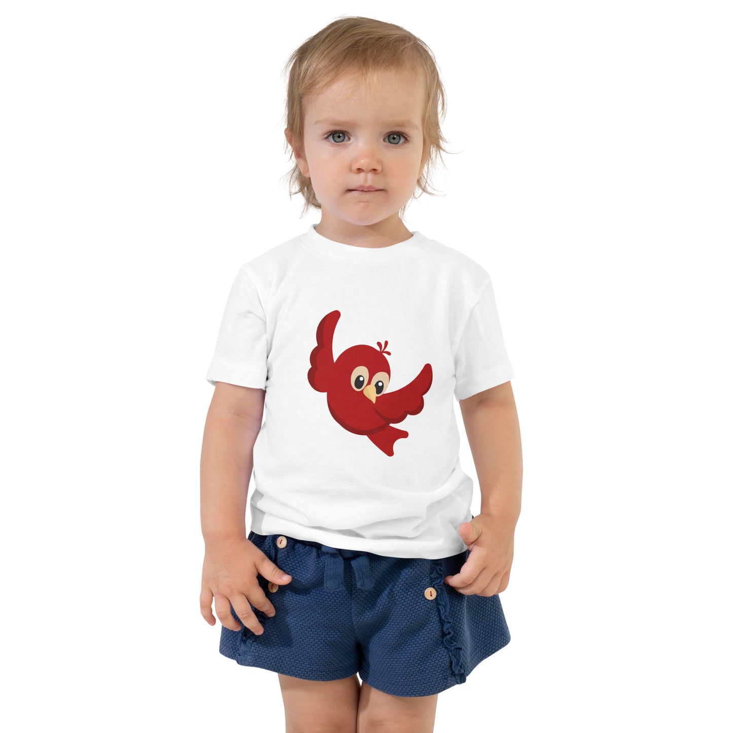 Camiseta de manga corta para niños pequeños BIRD FLY