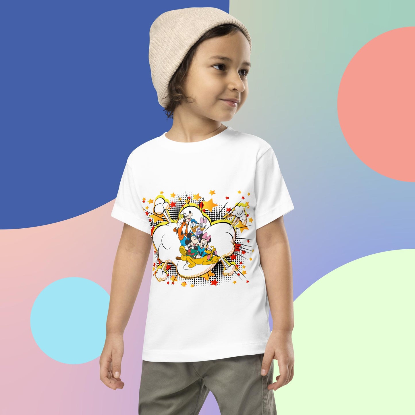 Toddler Short Sleeve Tee MICKEY MOUSE CHARACTERS 2