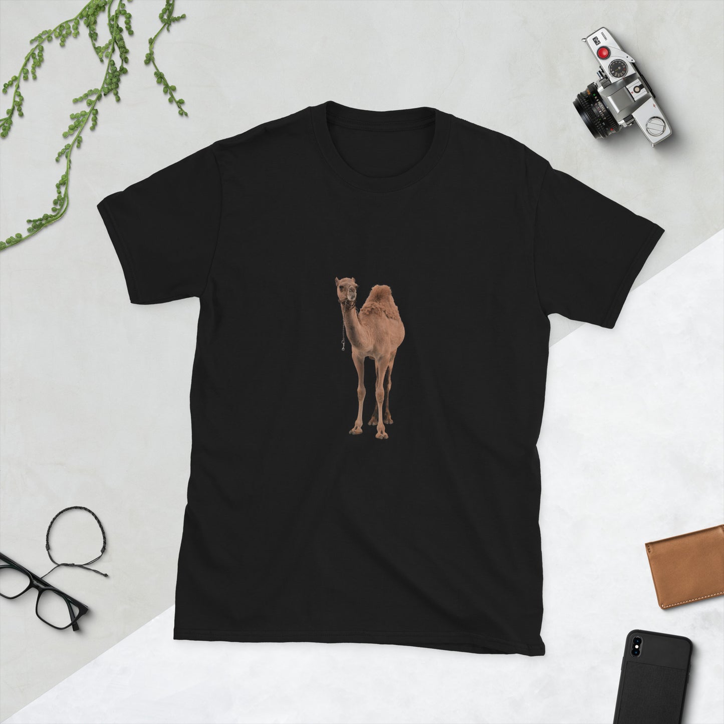 Camiseta unisex de manga corta CAMEL