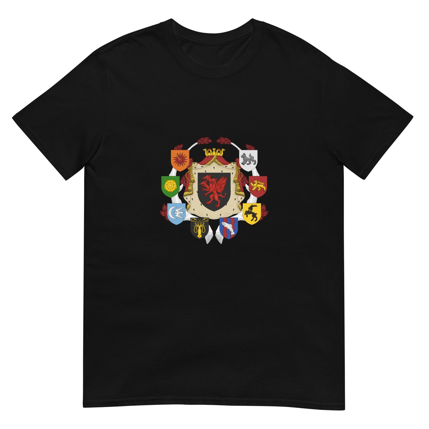 Short-Sleeve Unisex T-Shirt HOUSE SYMBOLS GoT