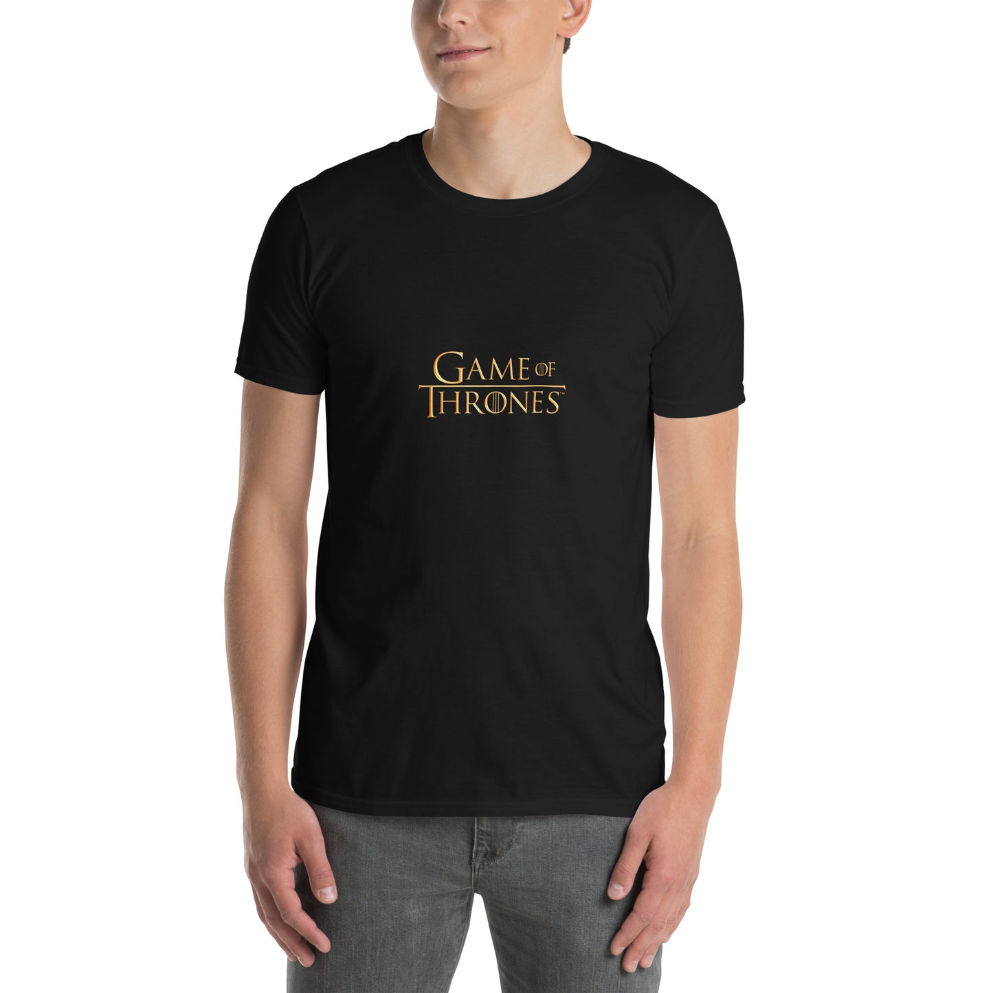 Camiseta de Manga Corta Unisex LOGO JUEGO DE TRONOS