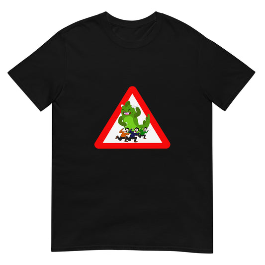 Camiseta unisex de manga corta GODZILLA FUNNY