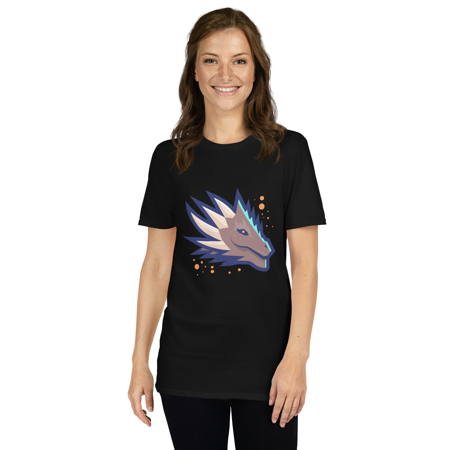 Short-Sleeve Unisex T-Shirt DRAGON HEAD ART