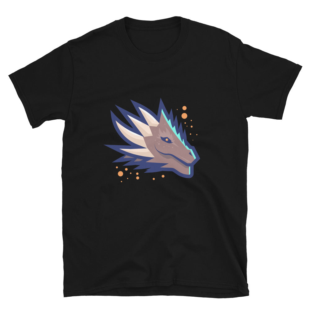 Camiseta unisex de manga corta DRAGON HEAD ART