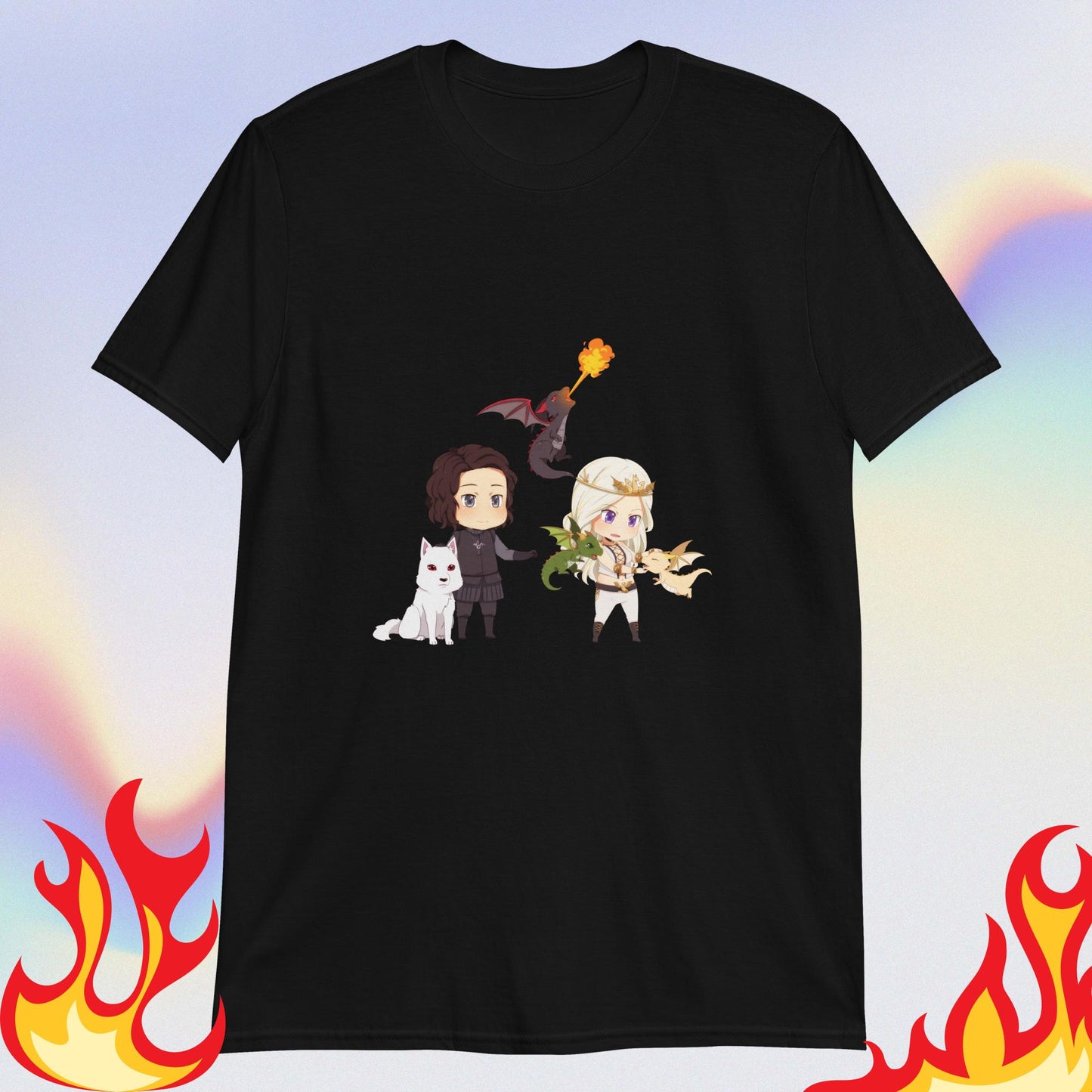 Short-Sleeve Unisex T-Shirt GAME OF THRONES CHIBI STYLE