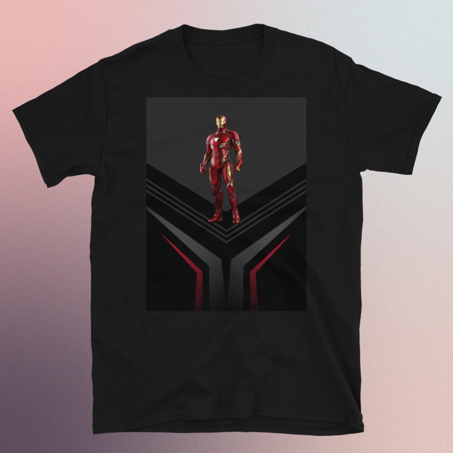 Camiseta unisex de manga corta IRON MAN