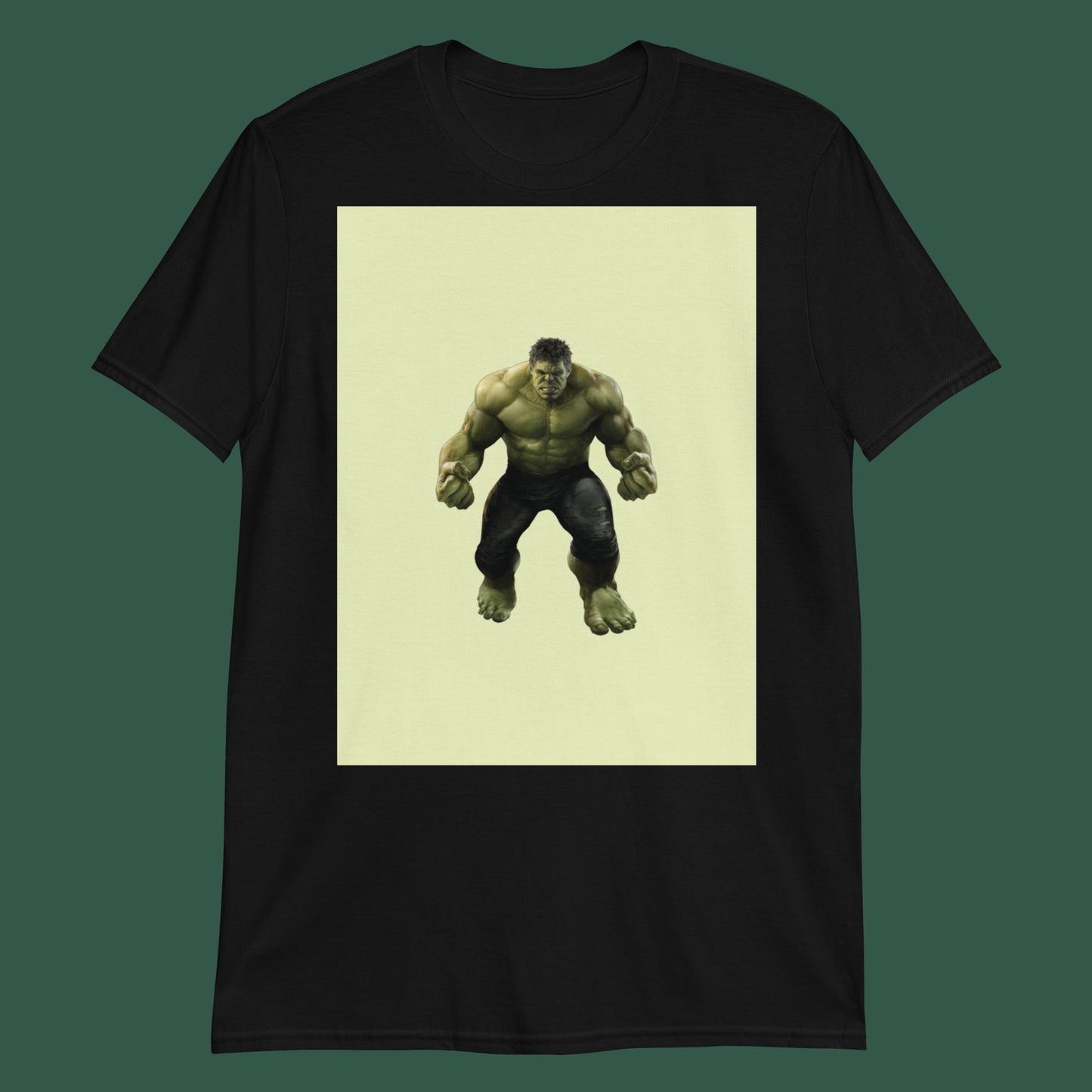 Унисекс тениска с къс ръкав GREEN HULK